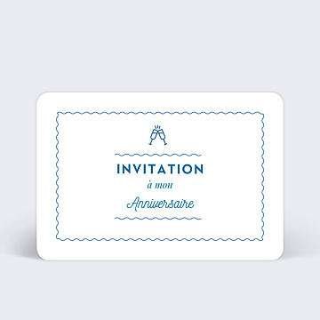 Invitation Anniversaire Virtuelle Anniversaire Tchin Tchin
