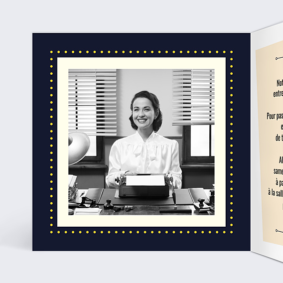 Invitation Anniversaire Adulte Années 60