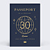 Invitation Anniversaire Adulte Passeport