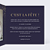 Invitation Anniversaire Adulte Double pluie de fête