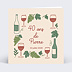 Invitation Anniversaire Adulte Festival du vin