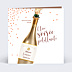 Invitation Anniversaire Adulte Champagne Confettis