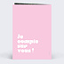 Invitation anniversaire 30 ans Original Verso