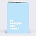 Invitation anniversaire 40 ans Original Verso