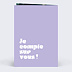 Invitation anniversaire 60 ans Original Verso