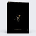 Invitation anniversaire Motif Noir & Ocre Verso