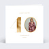 Invitation Anniversaire Adulte Photo Souvenir Ocre 40