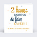 Invitation anniversaire Multi-raisons Multi-anniversaire