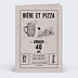 Invitation Anniversaire Adulte Pizza Party