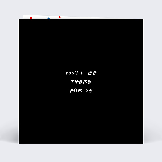 Invitation anniversaire Copain de Soirée Verso