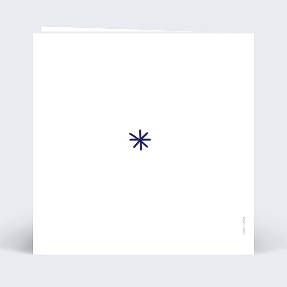 Invitation anniversaire Soirée Lettre Verso