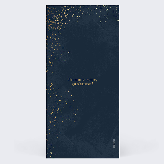 Invitation Anniversaire Adulte Mémento