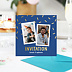 Invitation anniversaire Paillettes Plats Après 4