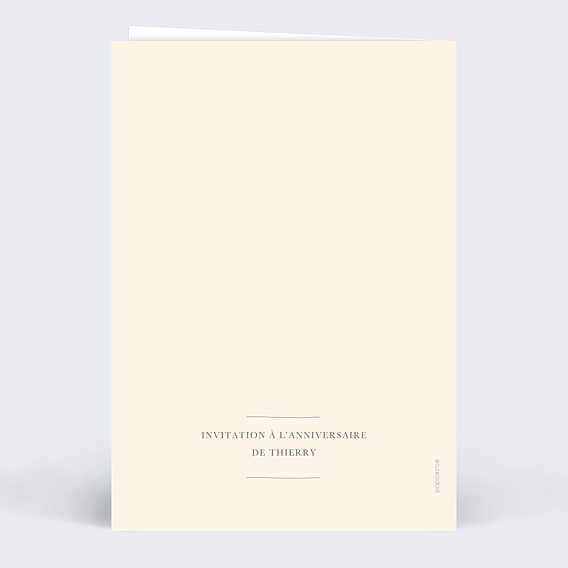 Invitation Anniversaire Adulte Grand Cru
