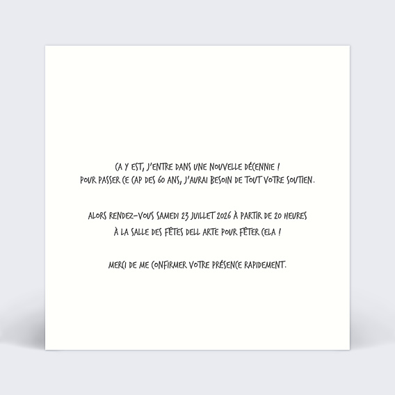 Invitation Anniversaire Adulte C'est le Jeu