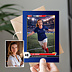 Invitation Anniversaire Adulte Portrait en footballeur