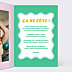Invitation Anniversaire Adulte Wavy stripes