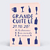 Invitation anniversaire Grande Cuite