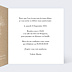 Invitation anniversaire Gravure Fleurs Kraft Intérieur Droit