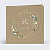 Invitation Anniversaire Adulte Eucalyptus Elégant