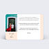 Invitation anniversaire Bandeau   Verso