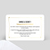Invitation anniversaire Jolies Feuilles Verso