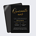Invitation Anniversaire Adulte Quarante Chic