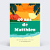 Invitation Anniversaire Adulte Hawai