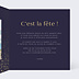 Invitation anniversaire Pluie de Fête Intérieur Droit