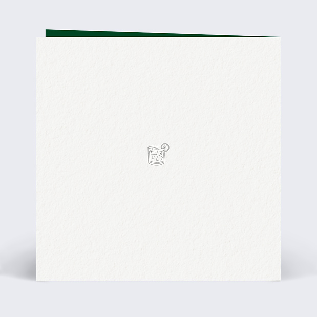 Invitation Anniversaire Bourbon Verso