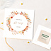 Invitation Anniversaire Adulte Flower of Fall Graines à planter