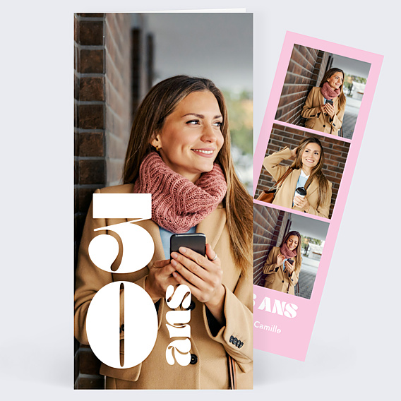 Invitation Anniversaire Adulte 30 ans Original