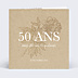 Invitation Anniversaire Adulte Âge fleuri avec graines