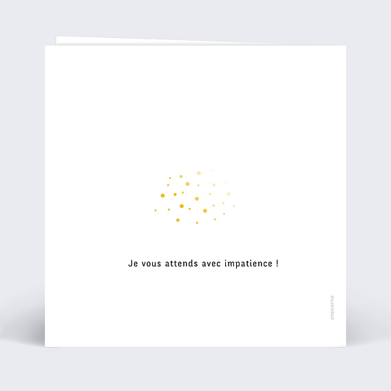 Invitation Anniversaire Adulte Dorure Anniversaire