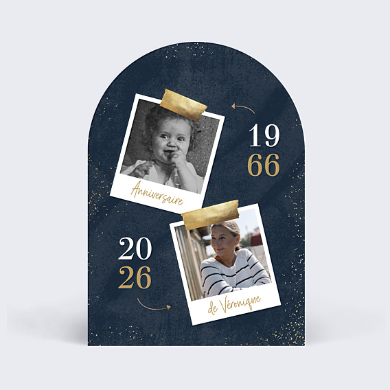 Invitation Anniversaire Adulte Mémento