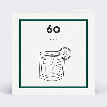 Invitation Anniversaire Adulte Bourbon