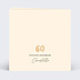 Invitation anniversaire Chiffre Ballon 60 Verso