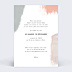 Invitation Anniversaire Adulte Traits de peinture