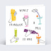 Invitation Anniversaire Adulte Levons nos Verres Dessin