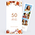 Invitation Anniversaire Adulte Bouquet parfumé décomposé