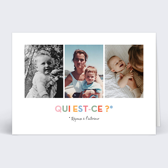 Invitation Anniversaire Adulte Devinette colorée 3