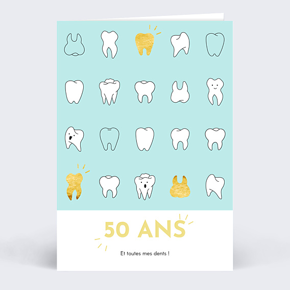 Invitation Anniversaire Adulte Toutes Ses Dents