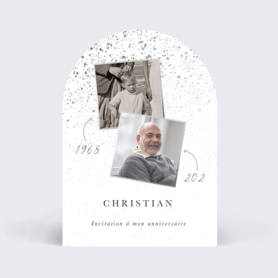 Invitation Anniversaire Adulte Mes Années