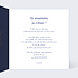 Invitation anniversaire Bulles Ocre Intérieur Droit