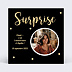 Invitation anniversaire Surprise chic