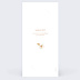 Invitation anniversaire Bouquet parfumé décomposé Verso