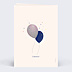 Invitation Anniversaire Adulte Ballon Glitter Homme