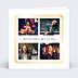 Invitation Anniversaire Adulte Dorure Cadre Multiphoto