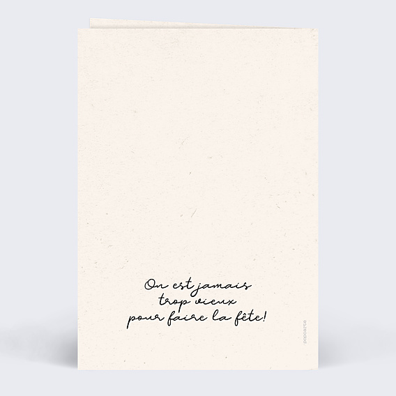 Invitation Anniversaire Adulte Instants Gravés
