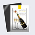 Invitation Anniversaire Adulte Champagne
